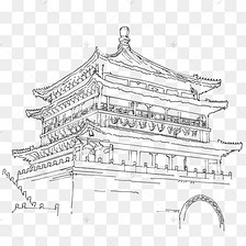 西安古城墙城楼