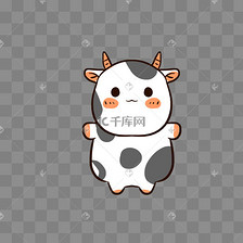 牛年小牛二维码