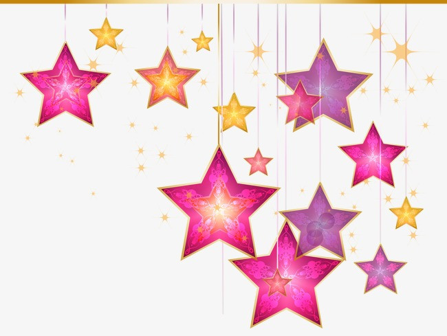 卡通背景_卡通星星png素材-90设计