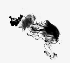 墨迹笔刷千库图