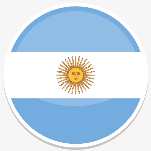 阿根廷平圆世界国旗图标集素材图片免费下载_