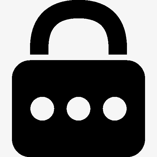 简约手机软件图标ui图形元素设计密码