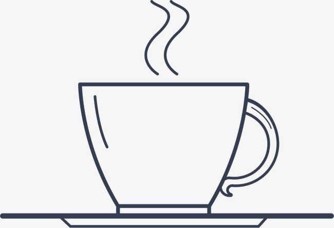 仿真咖啡一杯咖啡早餐陶瓷杯子免抠素材
