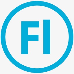 fl地铁车站的蓝色图标