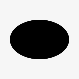 形状椭圆black-default-icons素材图片免费下载_高清