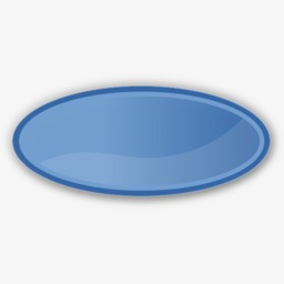 椭圆形蓝色的open-icon-library-others-icons素材__.