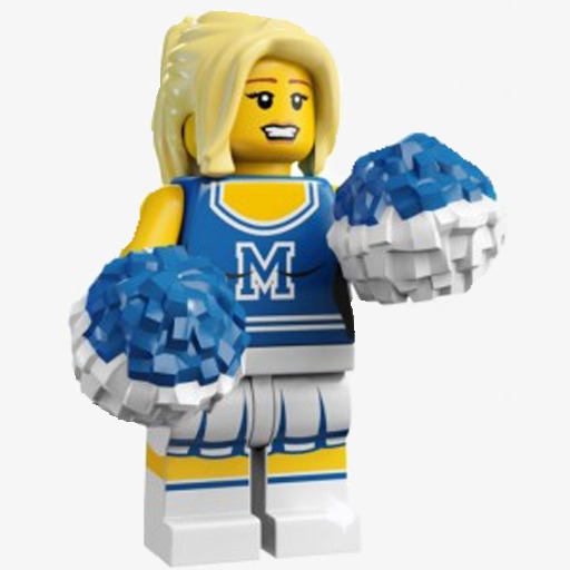 乐高啦啦队长lego-figure-icons素材图片免费下