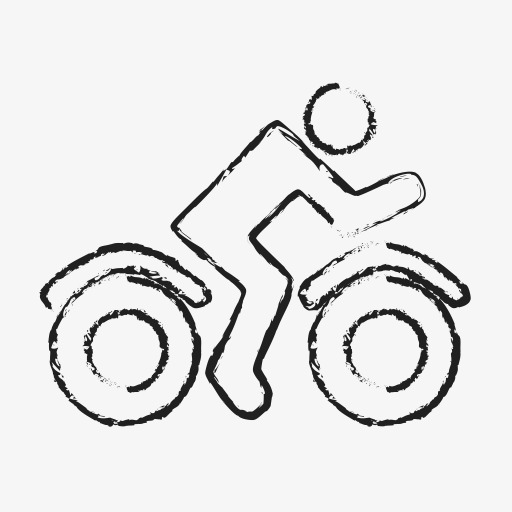 自行车交货骑士运输用户车辆社会信息&生产力