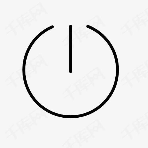 电脑电源键图标