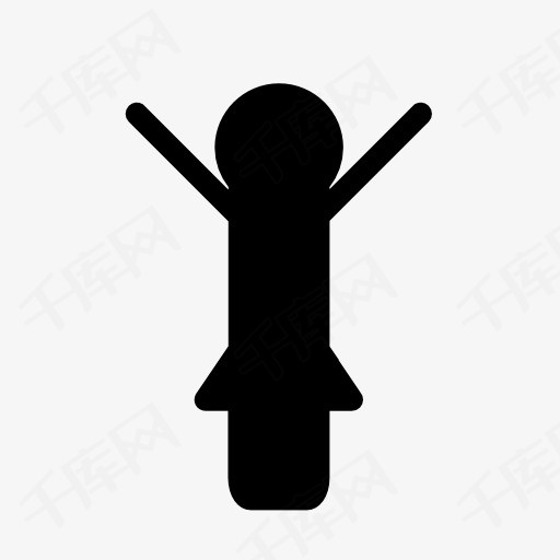站着的小人图标