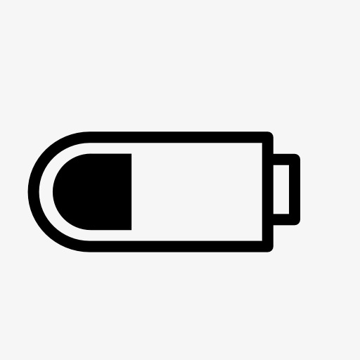 简约手机软件图标ui图形元素设计电量