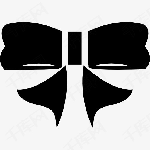 蝴蝶结标志图标