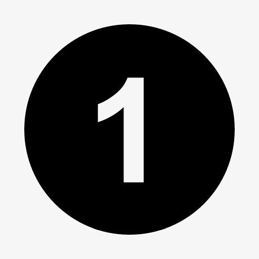 数字序号1图标素材图片免费下载_高清图标素材png_千库网(图片编号940956)