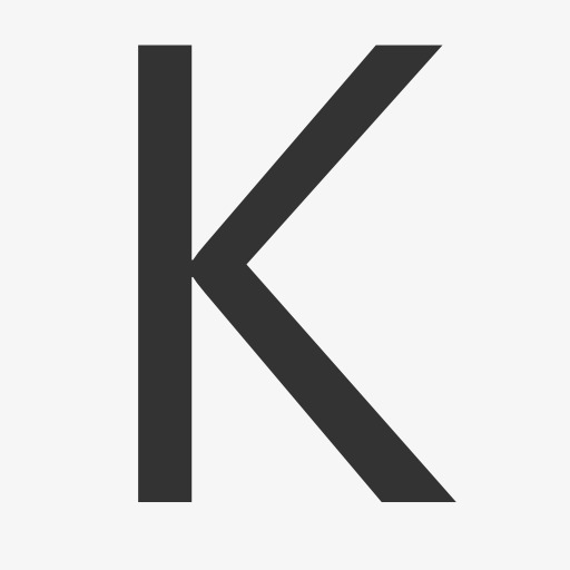 大写字母k icon