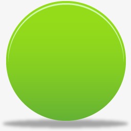 绿色的圆形按钮图标素材图片免费下载_高清图标素材