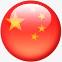 水晶球亮彩国旗图标
