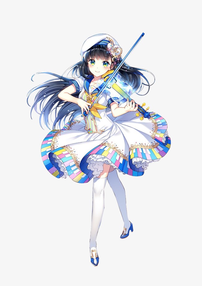 动漫女生 二次元 免费下载                                  卡通