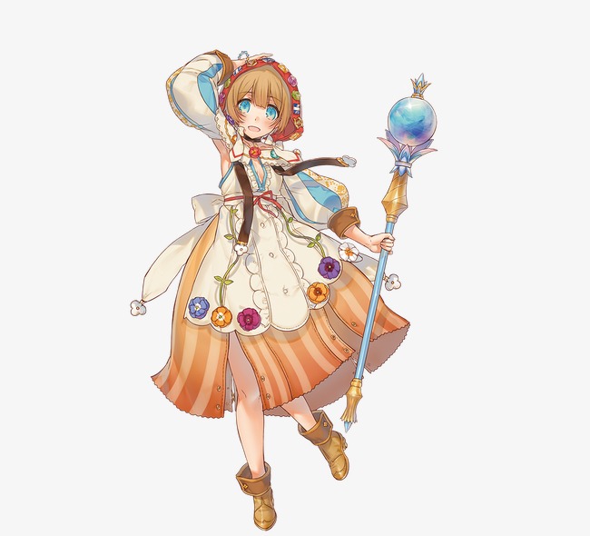 女魔法师