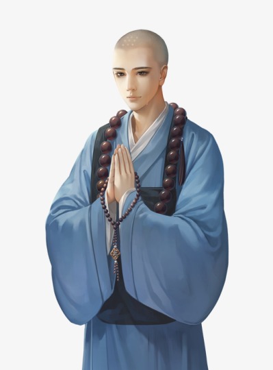 和尚动漫人物游戏角色卡通动漫角色游戏      
