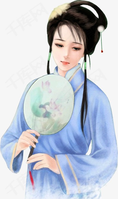 古风女美少女人物漫画