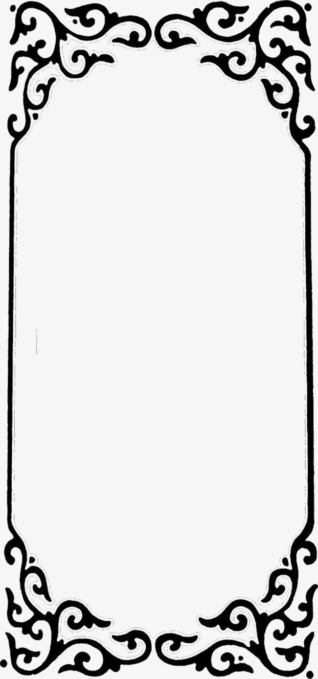 简单边框简笔画