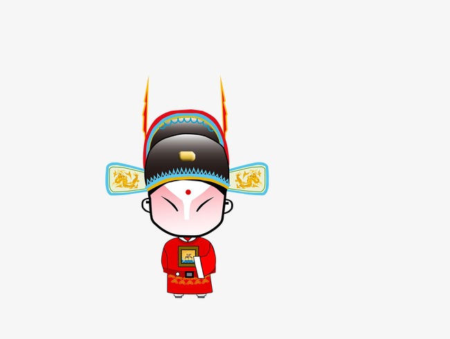 卡通手绘刀马旦戏曲京剧国粹穆桂英挂帅人物