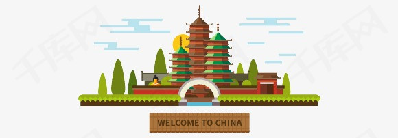 绘画中国建筑