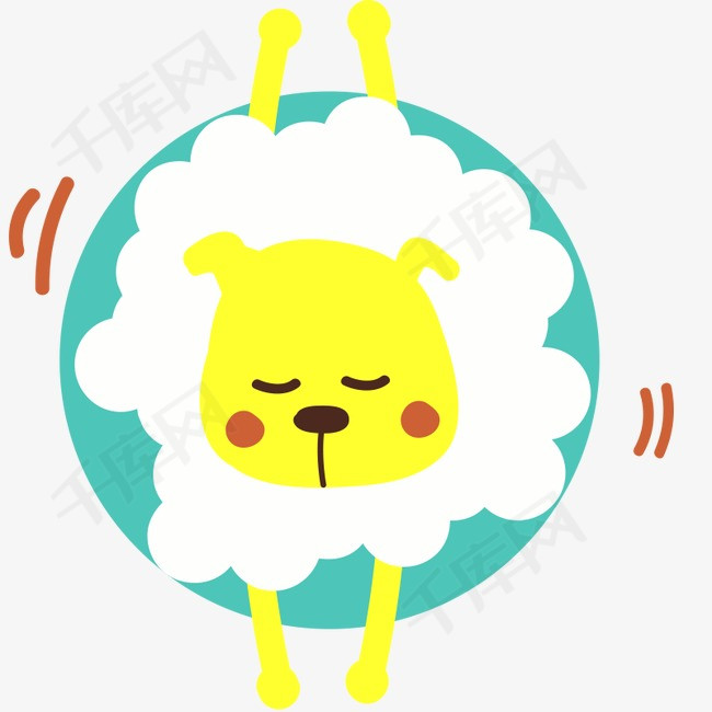 卡通 插画 母婴背景素材 可爱风格 童趣 动物 贴纸 动物园 动物头像