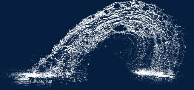 水花 水珠 水花喷溅