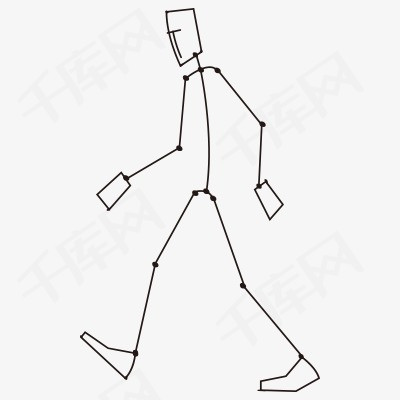 火柴人手绘火柴人简笔画