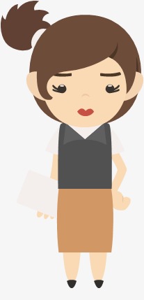 卡通ppt素材人物