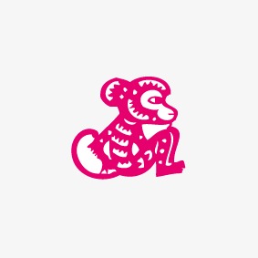 12生肖 ai 春节剪纸 动物