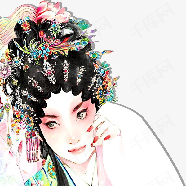 戏曲人物素材图片免费下载_高清png_千库网(图片编号