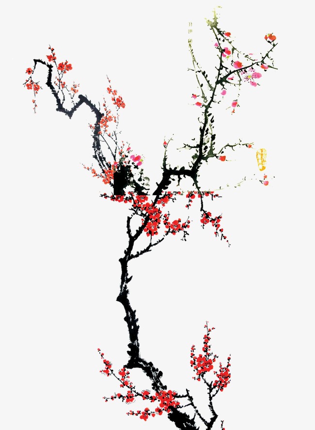 梅花树_梅花树png素材-90设计