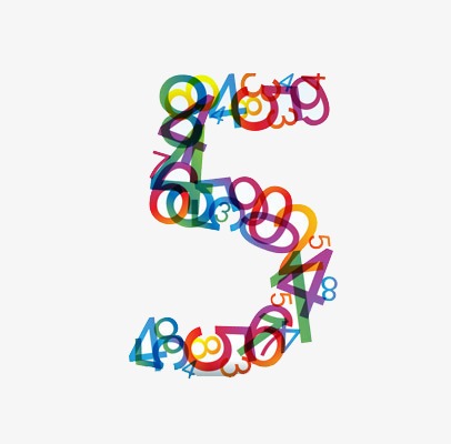 数字5_艺术字设计_千库网