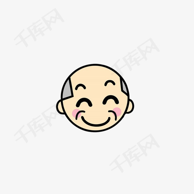 卡通老爷爷