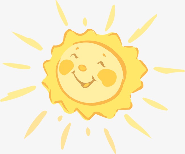 手绘可爱太阳