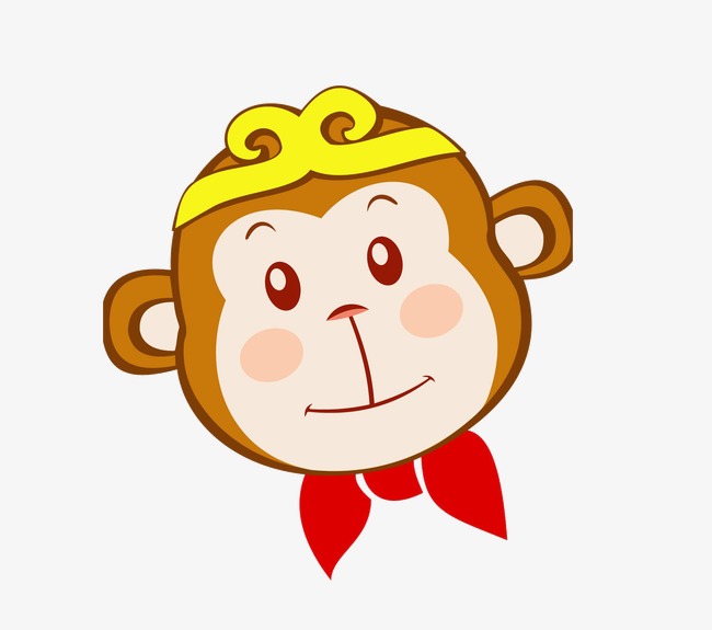 猴子头像素材图片免费下载_高清装饰图案png