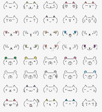 符号表情表情猫咪符号