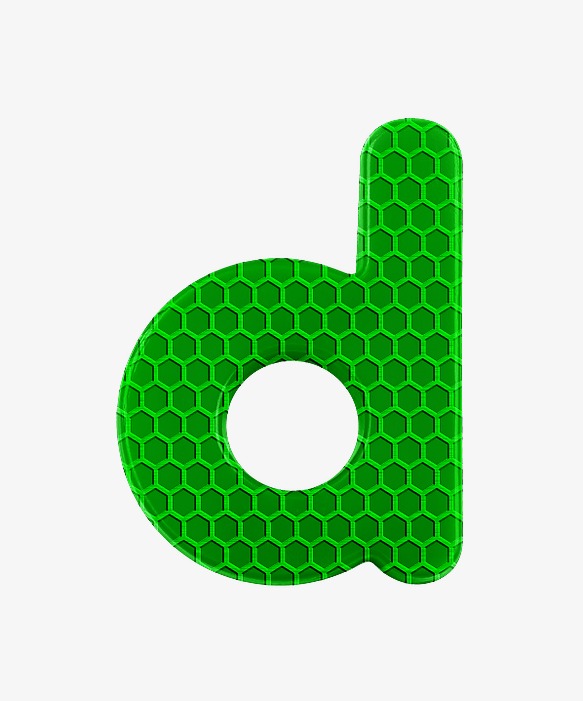 足球元素字母d_艺术字设计_千库网