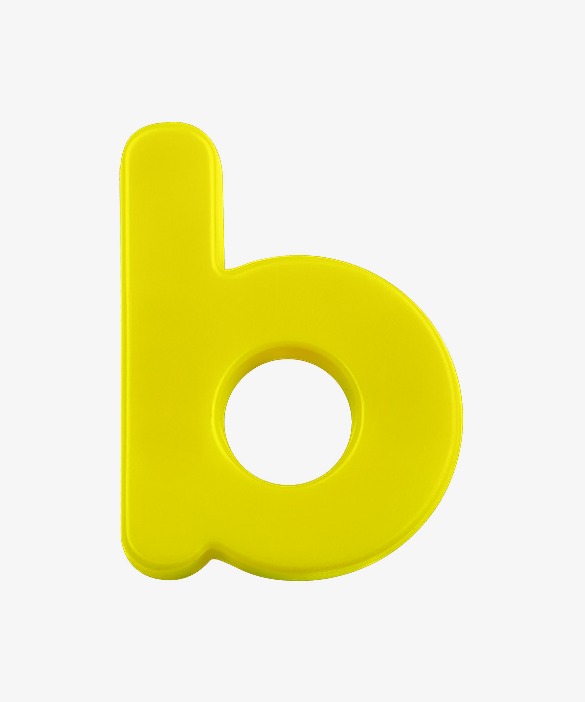 幼圆纯色字母b_艺术字设计_千库网