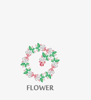 flower 花flower花朵图形标志
