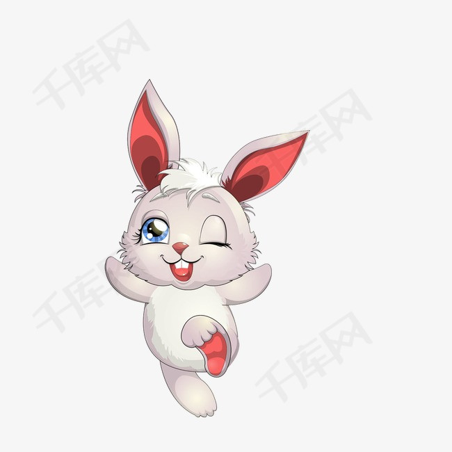 小兔子小兔子兔子动物卡通