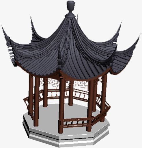 古代凉亭