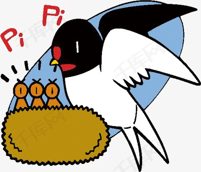 燕子燕子动物卡通