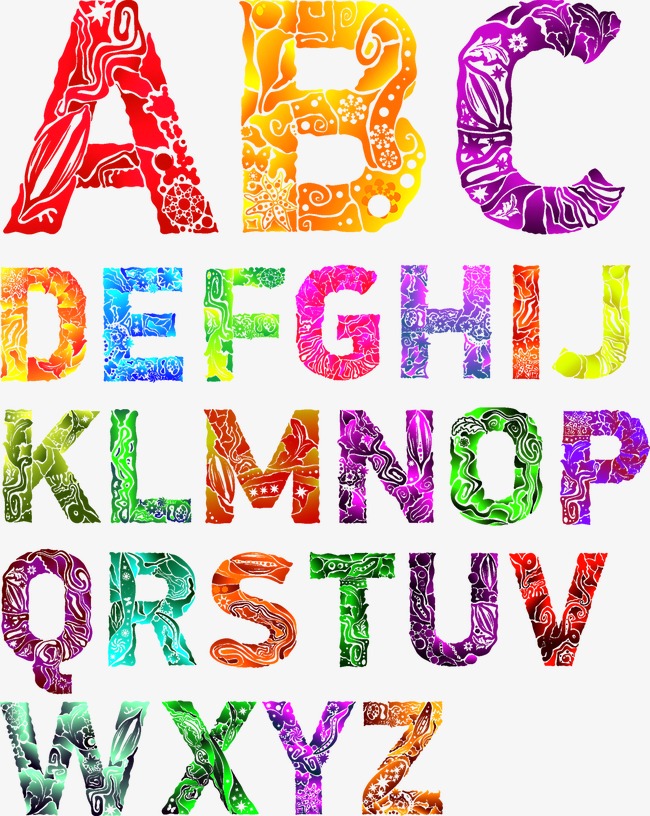 英文字母艺术字_艺术字设计_千库网