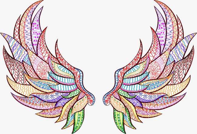 哪个p图软件有彩色翅膀