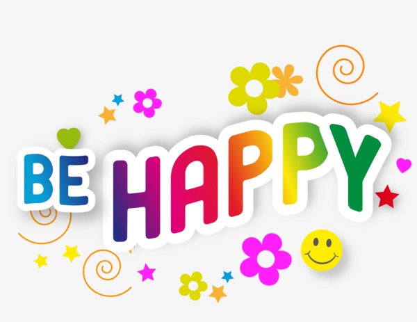 be happy_艺术字设计_千库网