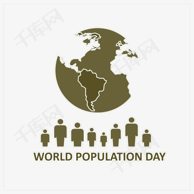 世界人口日素材_世界人口日