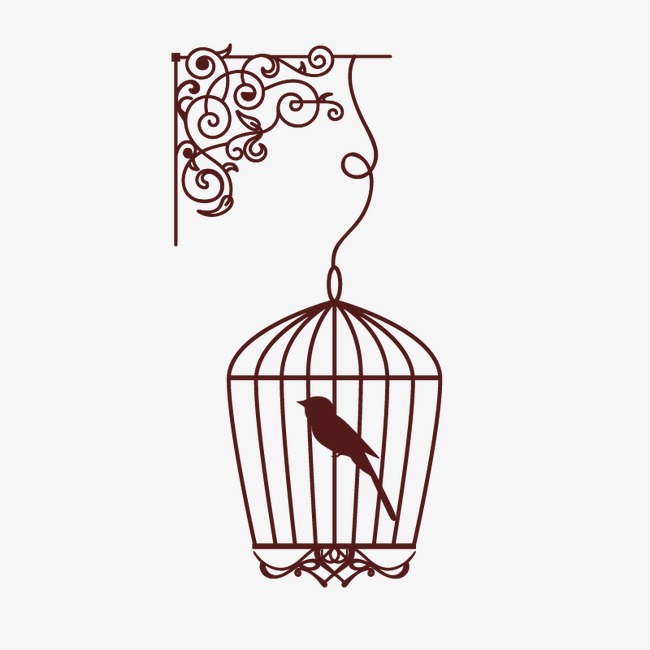 鸟笼花纹